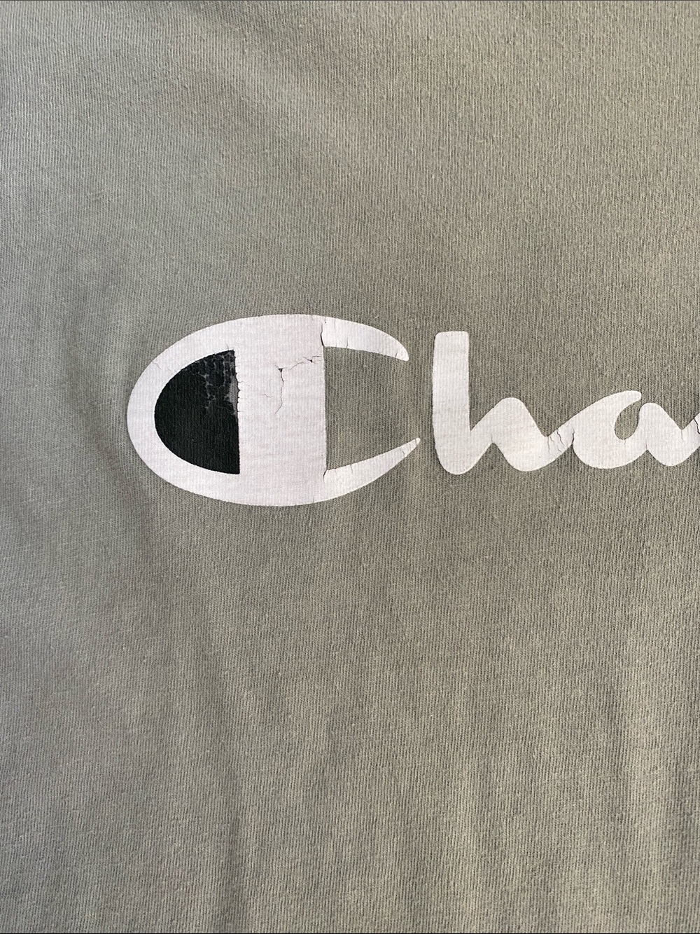5 for $25! Champion Sage Green T-shirt - Picture 2 of 4